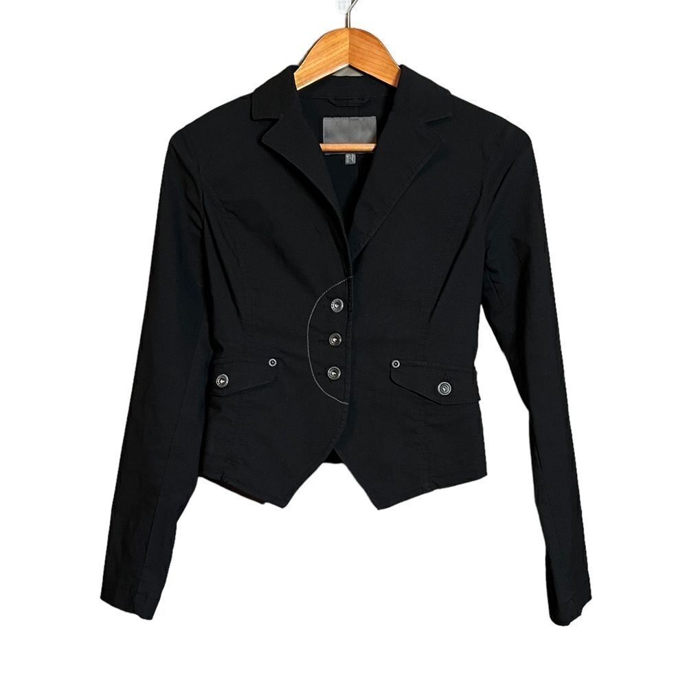 Mexx Black Fitted Blazer Jacket